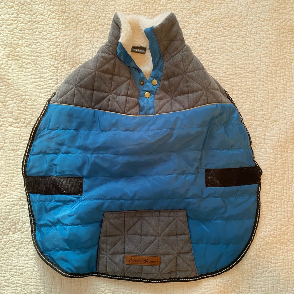 Eddie Bauer fleece dog vest